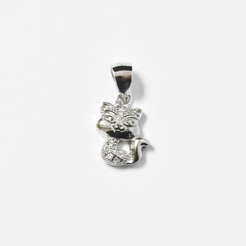 ROSETT - Colgante de gato Plata ley 925