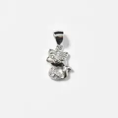 ROSETT - Colgante de gato Plata ley 925