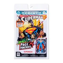 DC COMICS - PAGE PUNCHERS SUPERMAN CON FIGURA DE 3 PULGA