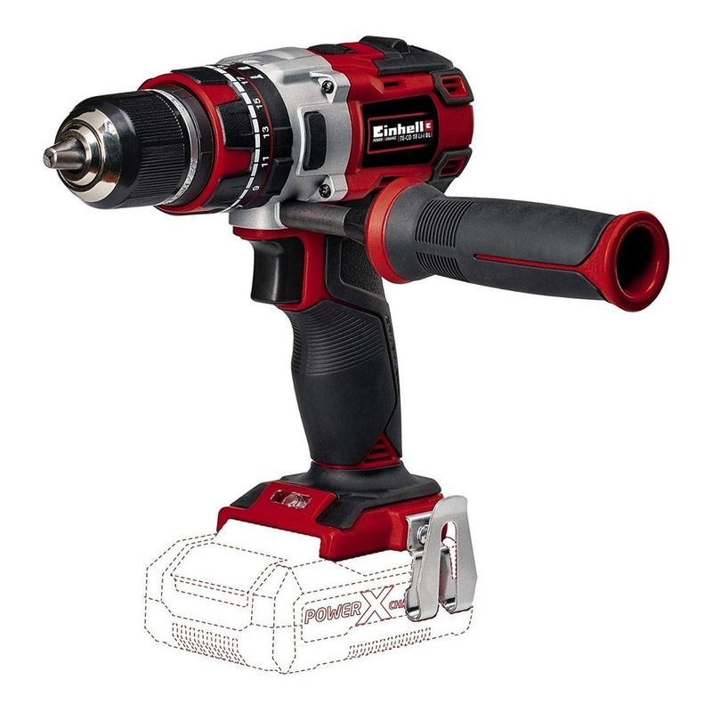 EINHELL - Taladro Percutor Inalambrico Einhell Te-cd 1848 Li-i Solo