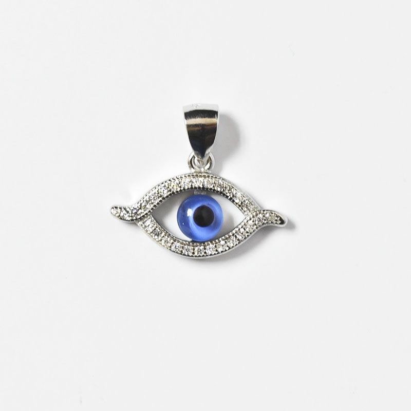 ROSETT - Colgante ojo horus borde en circones