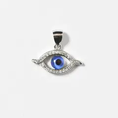 ROSETT - Colgante ojo horus borde en circones