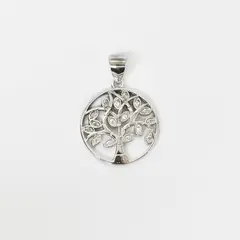ROSETT - Colgante árbol de vida con hojas en circones