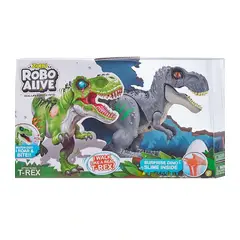 ROBO ALIVE - DINOSAURIO T-REX QUE CAMINA CON SLIME ZURU