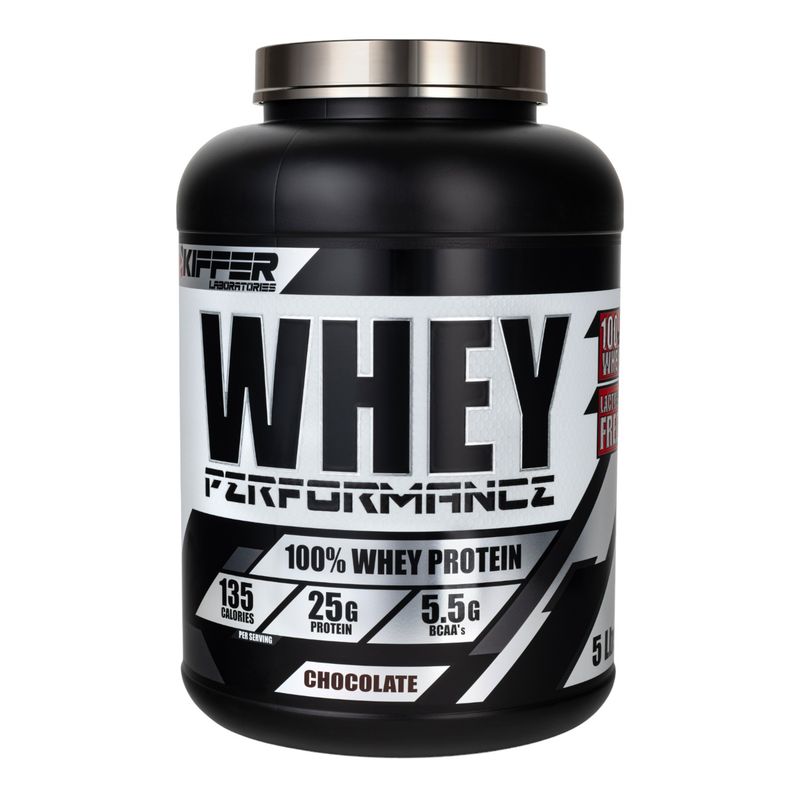 KIFFER - 100% WHEY PERFOMANCE - KIFFER - 5 LIBRAS CHOCOLATE