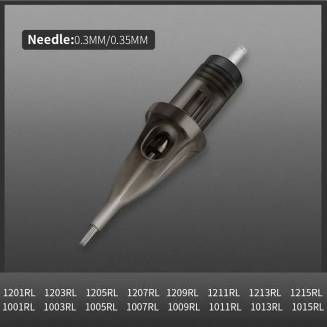 GENERICO - Cartuchos Cartridge 1201rl Para Tattoo.