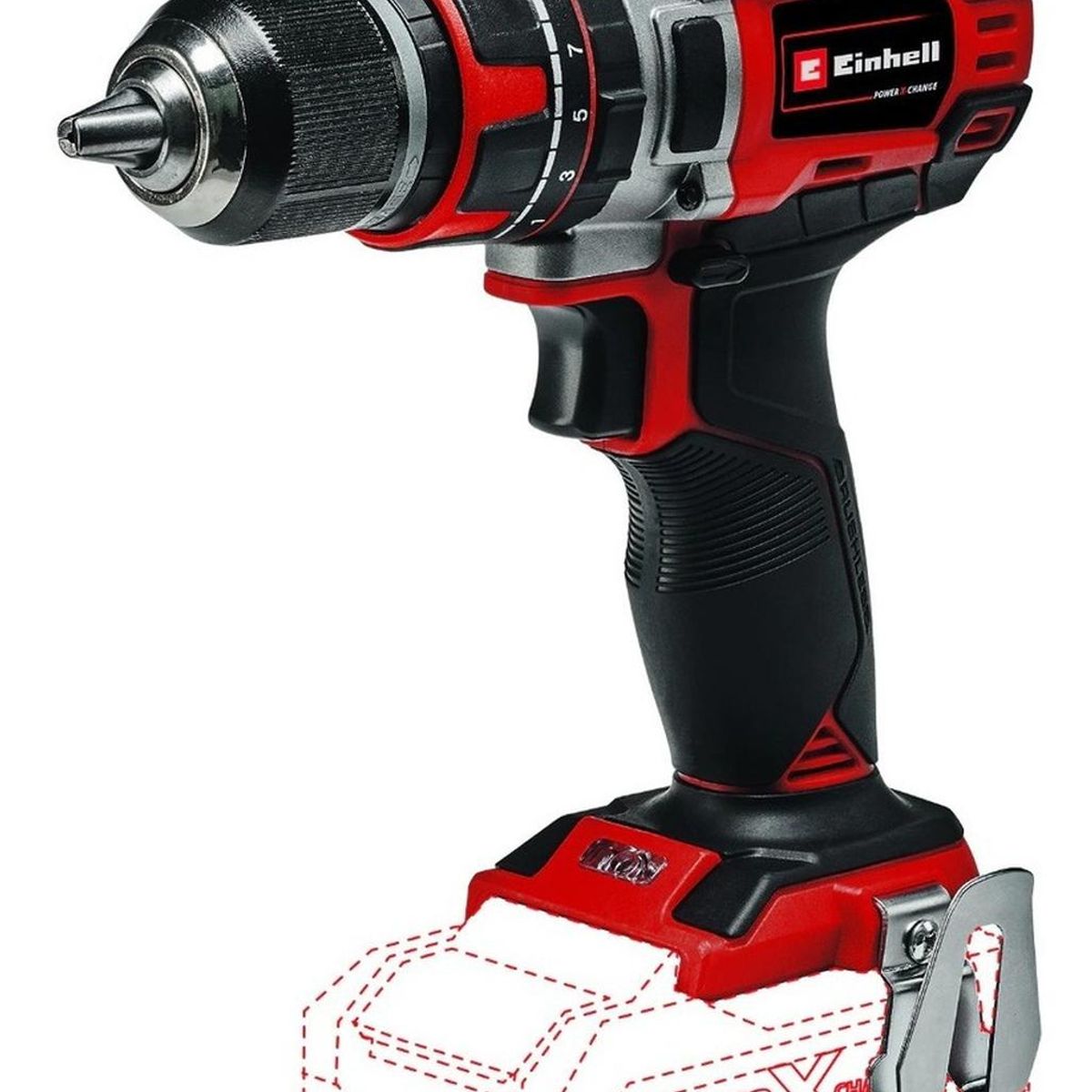 EINHELL - Taladro Percutor Einhell Te-cd 1850 Li-i Brushless - Solo