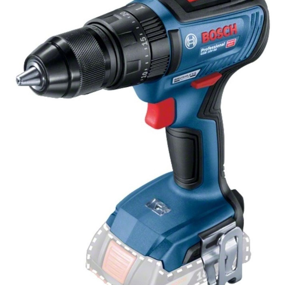 BOSCH - Taladro Percutor Inalámbrico Bosch Gsb 18v-50 - Sin Baterías