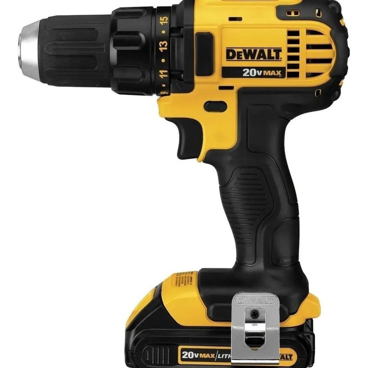 DEWALT - Taladro Atornillador 20v + 2 Baterías Dewalt Dcd780c2