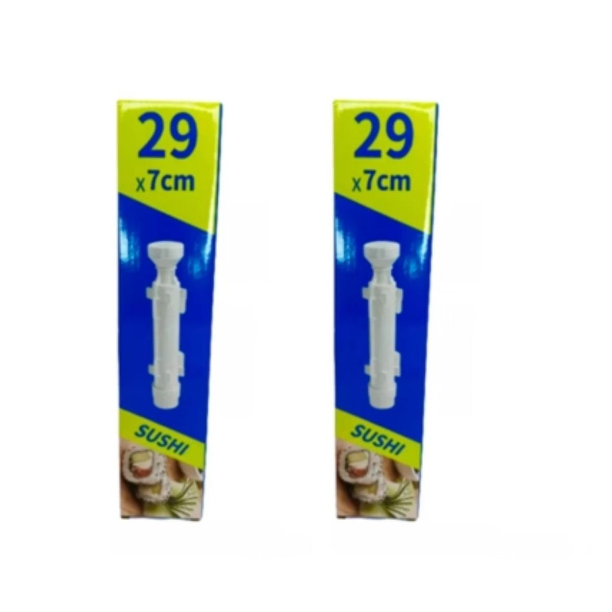 GENERICO - Pack 2 Maquina Para Hacer Sushi Facil Sushezi Bazooka Sushi.