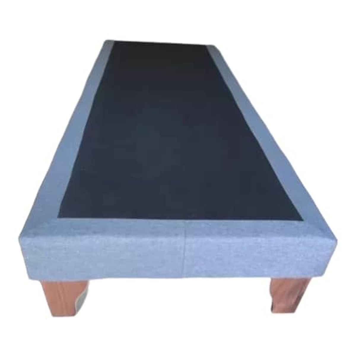 GENERICO - Base Europea para cama 1 Plaza 90x190cm lino marengo