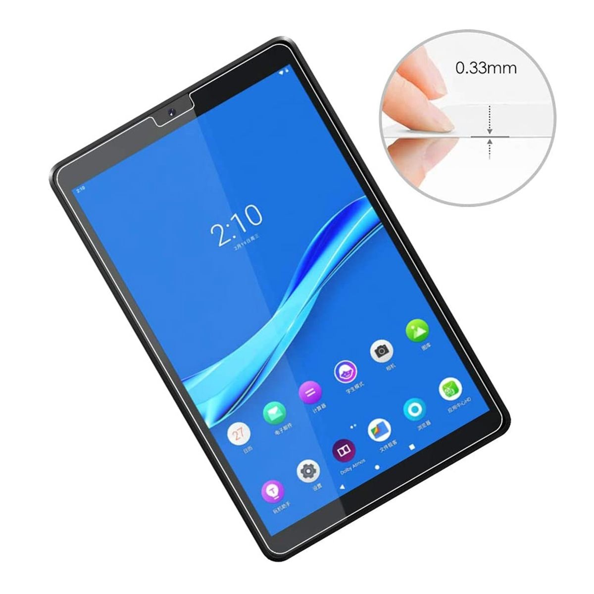 GENERICO - Vidrio templado Tablet Samsung Tab A7 Lite 8,7