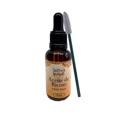 GENERICO - Pack x2 Aceite Virgen de Ricino-Crecimiento de Pestañas y Aplicador..-