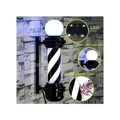 Imagen 2 del producto Poste Iluminado de Barberia Peluquería Negro