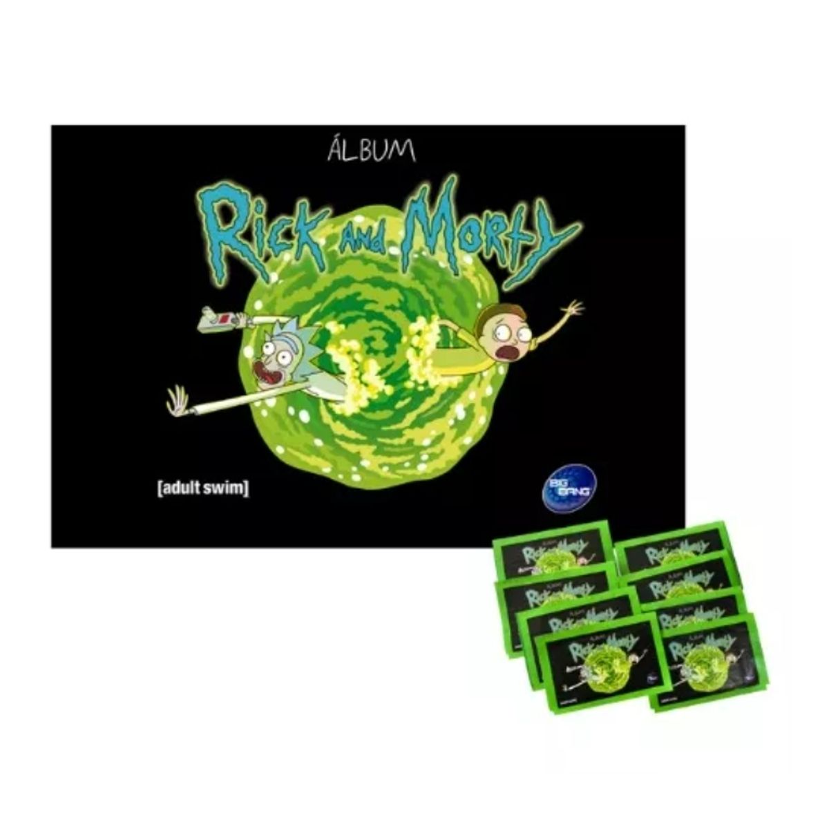 COPAG - ÁLBUM TAPA BLANDA RICK AND MORTY + 50 SOBRES