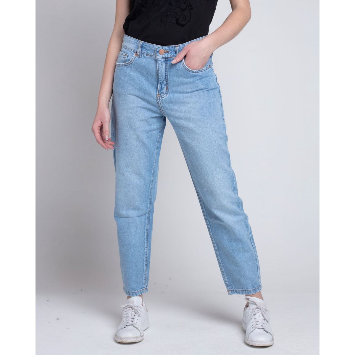 MOMCHIC - Jeans Mom Olivia Blue