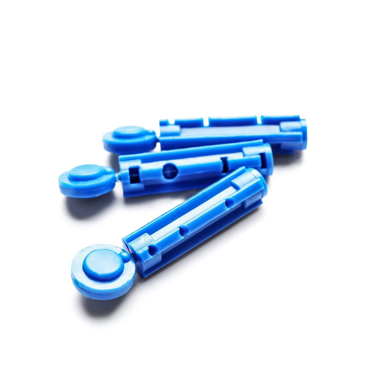 TOPMEDIC - Pack 150 Lancetas Universales Desechables Para Glucometro - De Punta Fina y Esterilizadas TopMedic