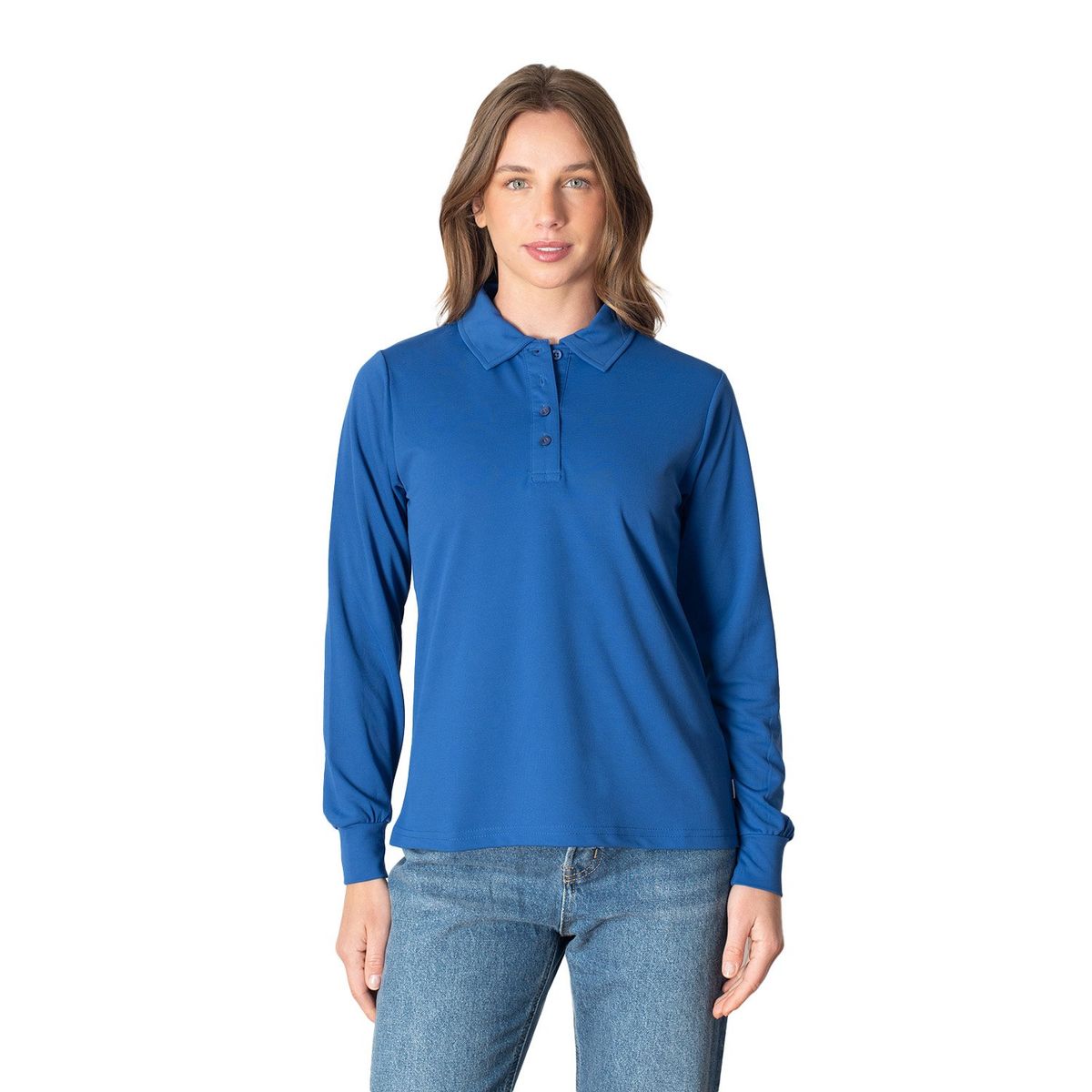 INDUSBORD - Polera Mujer manga larga Dryfit Indusbord