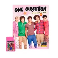 PANINI CHILE - ÁLBUM TAPA BLANDA ONE DIRECTION + 50 SOBRES