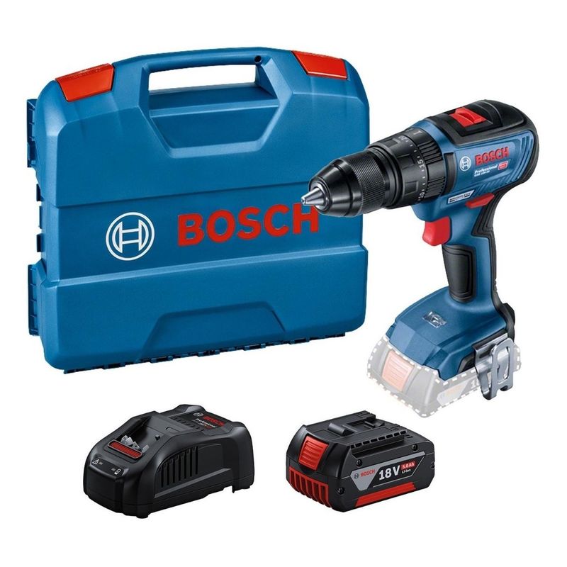 BOSCH - Kit Taladro Percutor Bosch Gsb 18v-50 1 Bat 5ah
