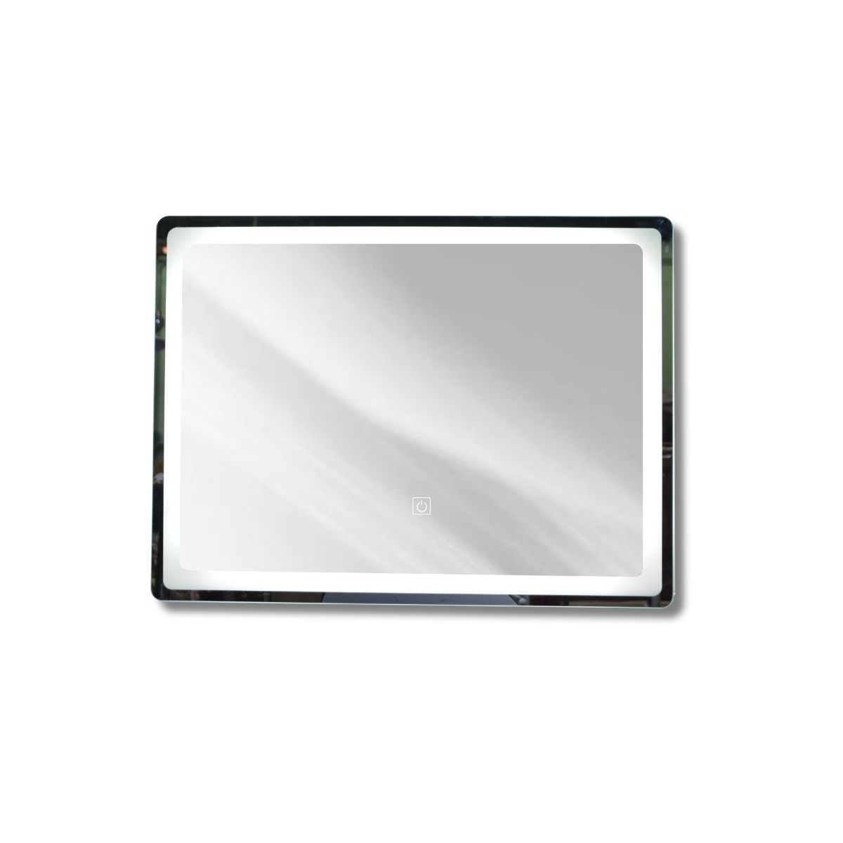 NECTAR - Espejo Rectangular LED Blanca con Sensor Táctil Moderno y Elegante 80x60 cm
