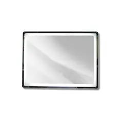 NECTAR - Espejo rectangular con luz led blanca 80×60 cm