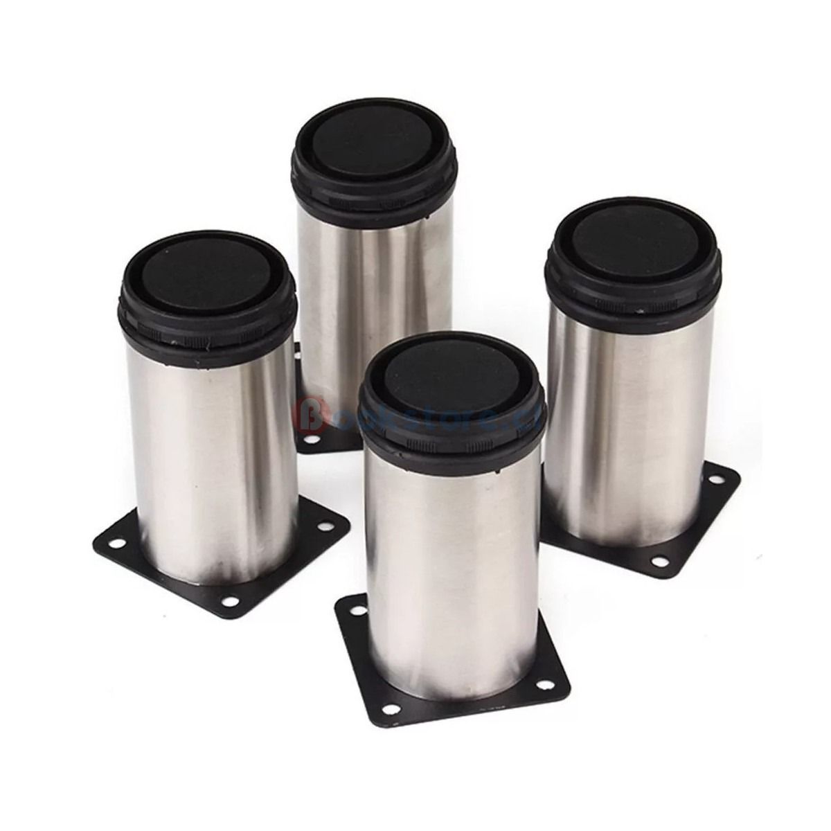 GENERICO - pack 4un pata para mueble 50x120mm regulable