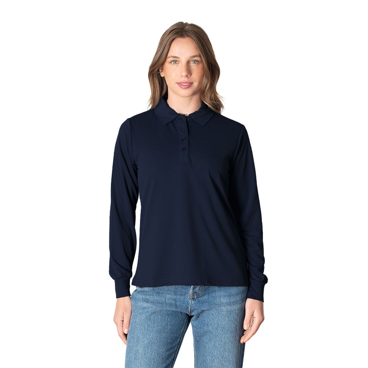 INDUSBORD - Polera Mujer manga larga Dryfit Indusbord