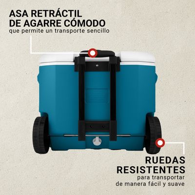 Imagen 2 del producto Cooler Chiller con Ruedas Ocean Coleman® 60 QT / 57 Lt