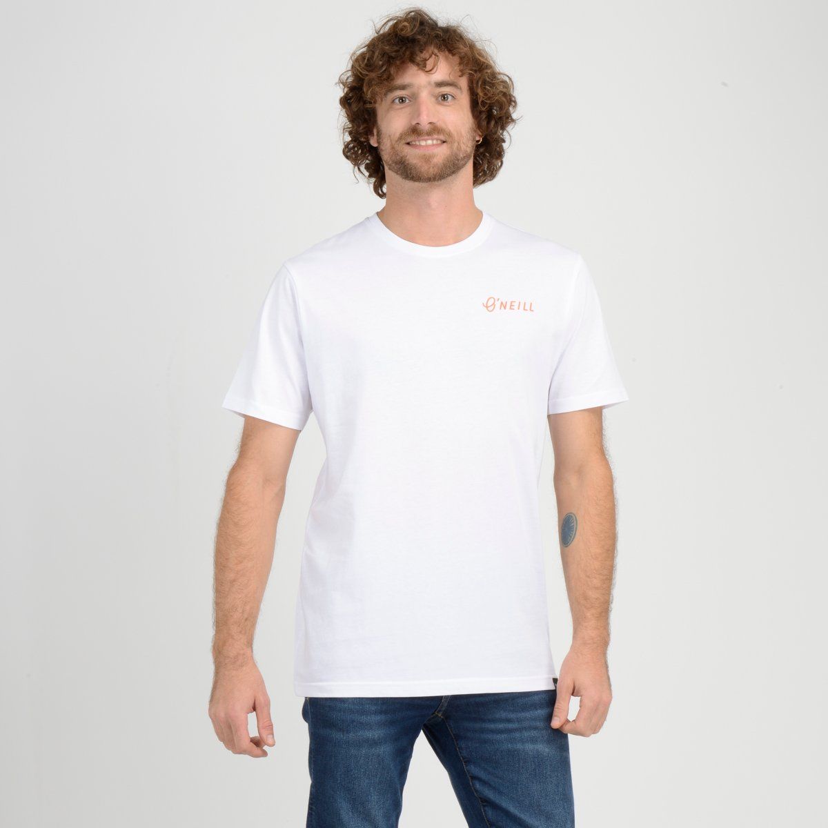 O'NEILL - POLERA MANGA CORTA COAST  BLANCO
