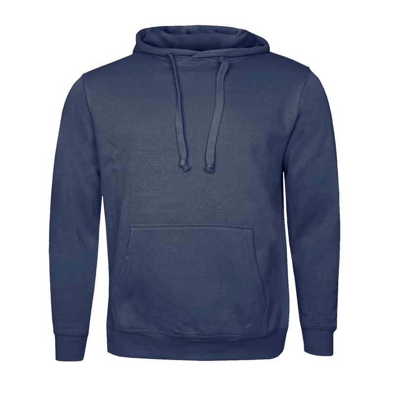 ANDESLAND OUTDOOR APPAREL - Polerón Canguro French Terry Vulpes Azul Oscuro Unisex