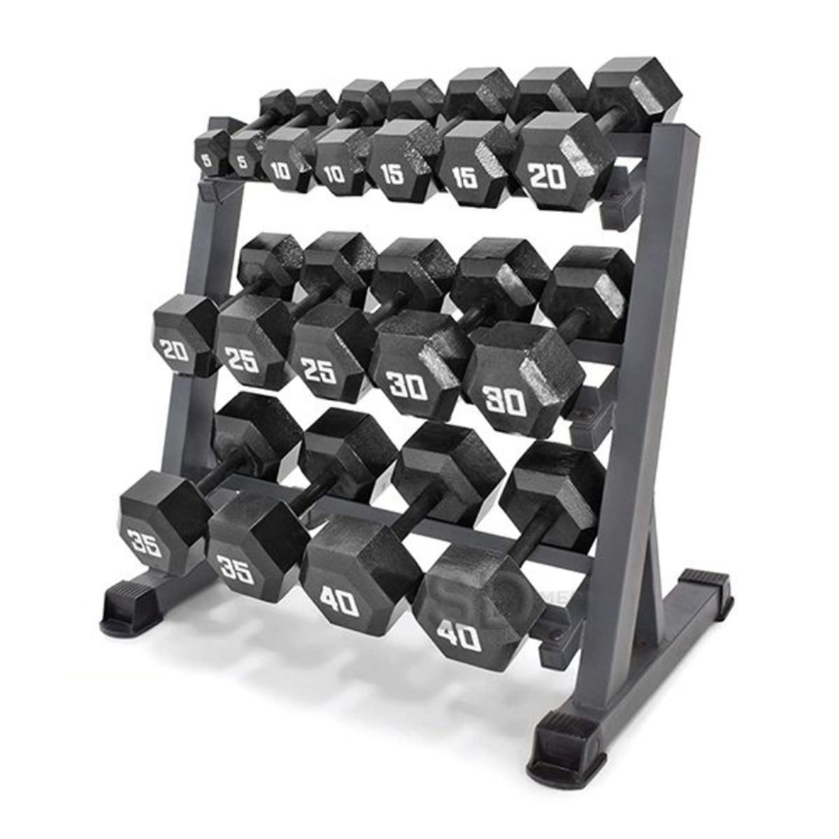 GENERICO - Rack Para Pesas - 3 Niveles