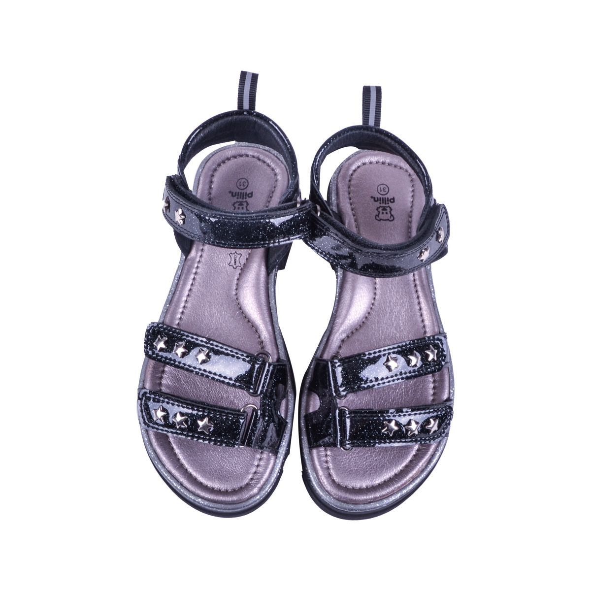 PILLIN - Sandalias Niña Negro Pillin PILLIN