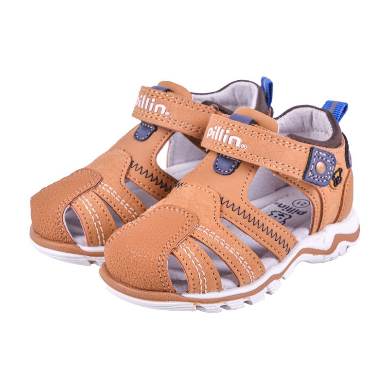 PILLIN - Sandalias Bebe Niño Café Pillin PILLIN