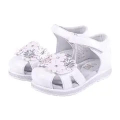PILLIN - Sandalias Bebe Niña Blanco