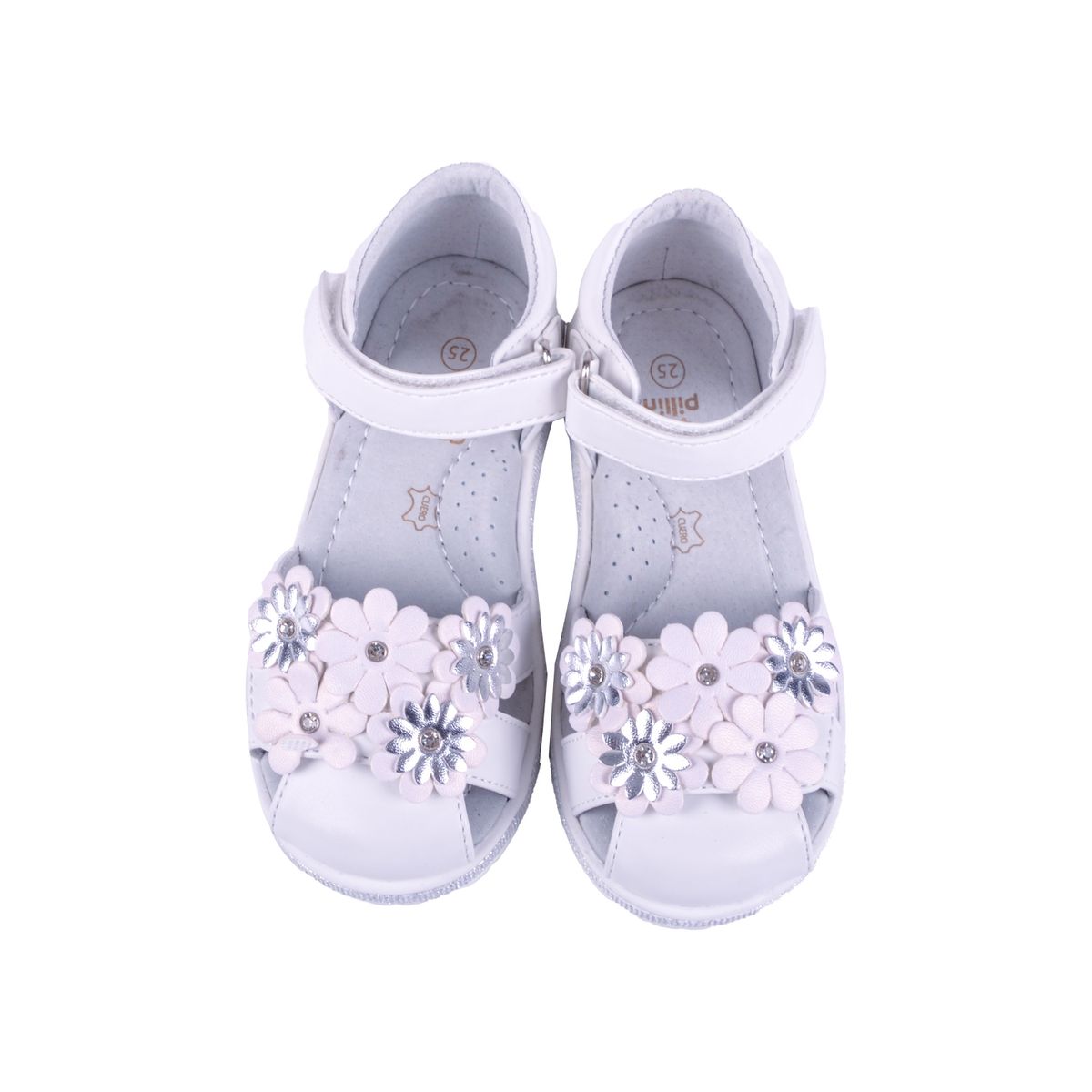 PILLIN - Sandalias Bebe Niña Blanco Pillin PILLIN