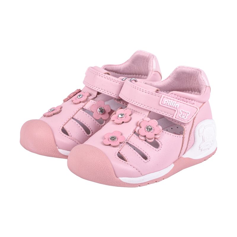 PILLIN - Sandalias Bebe Niña Rosado Pillin PILLIN