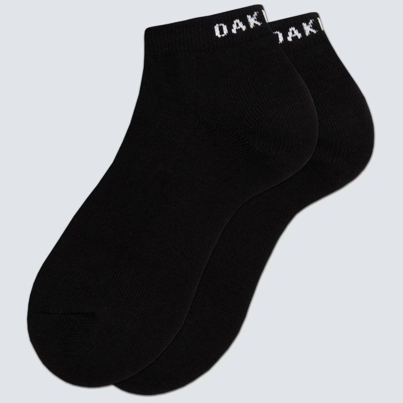OAKLEY - Tripack Calcetines Hombre  Oakley Short Solid Negro_.