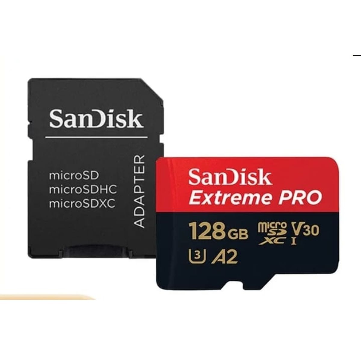 SANDISK - Tarjeta de Memoria MicroSd Sandisk Extreme Pro 128gb Ideal Video 4k Dron Y Gopro