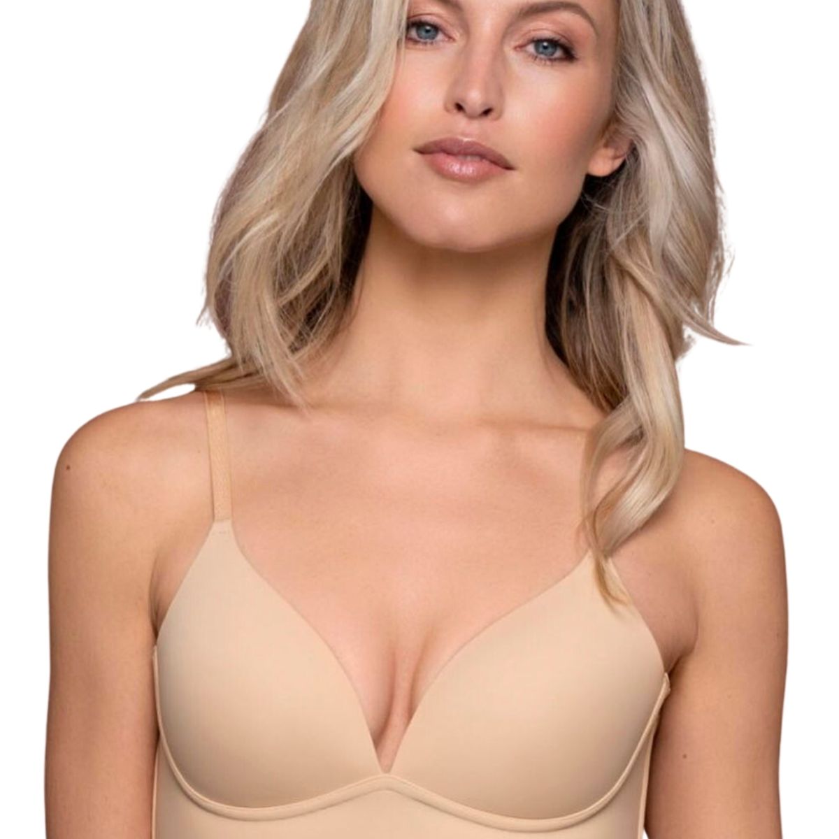 LOVE LUST - Sosten sin Barba Push Up Beige Beige Bye Bra Love Lust