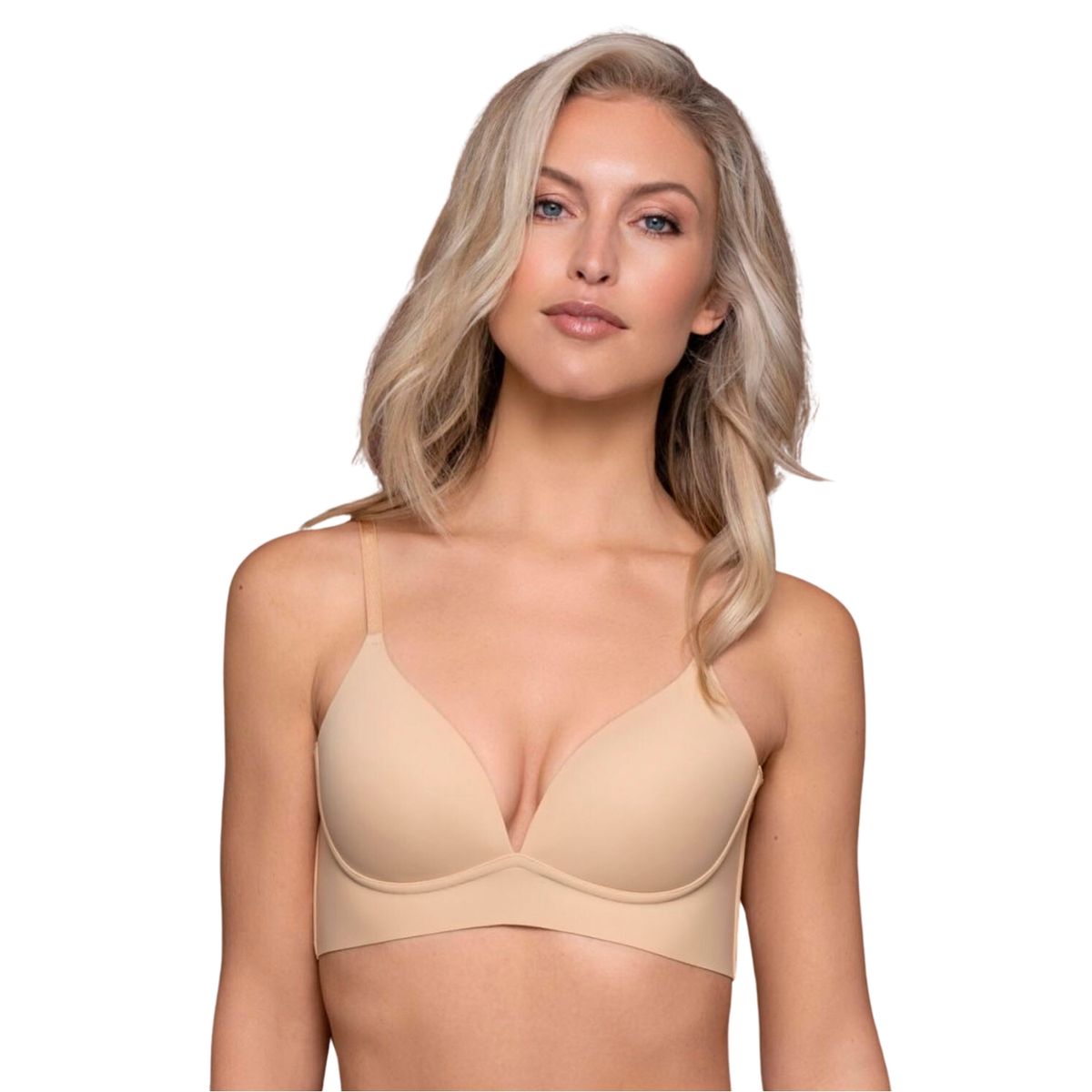 LOVE LUST - Sosten sin Barba Push Up Beige Beige Bye Bra Love Lust
