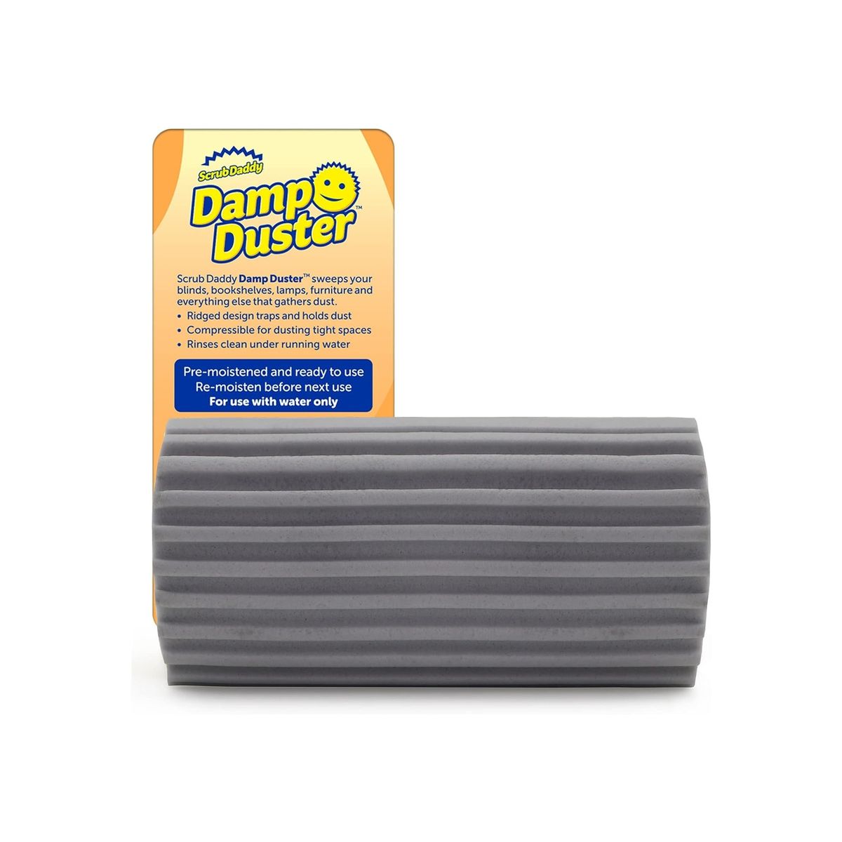 SCRUB DADDY - Esponja Humeda Atrapa Polvo Damp Duster de Scrub Daddy SCRUB DADDY