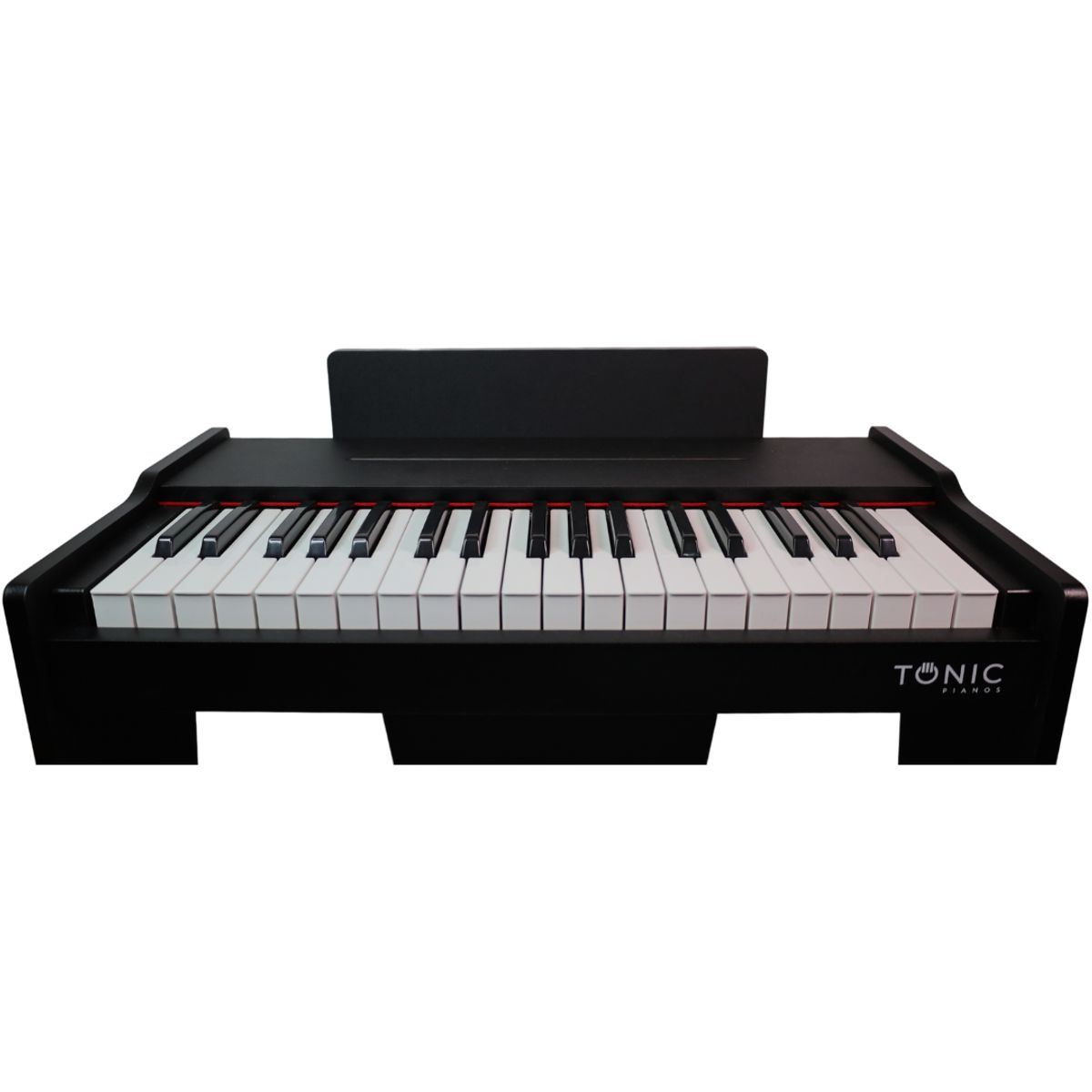 TONIC PIANOS - Piano TONIC con sillín para niños TON-75 Negro
