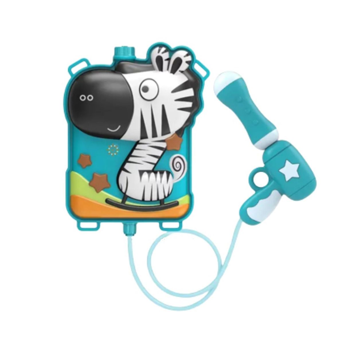 AUCKLAND OUTDOOR - Pistola De Agua Con Mochila Zebra Zoe Lanza Agua