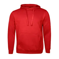 ANDESLAND OUTDOOR APPAREL - Polerón Canguro French Terry Vulpes Rojo Unisex