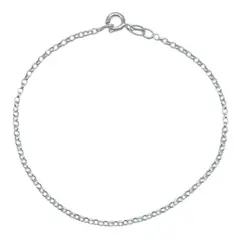 GENERICO - Pulsera Delgada Roll On Tradicional Plata Fina 925 + Caja