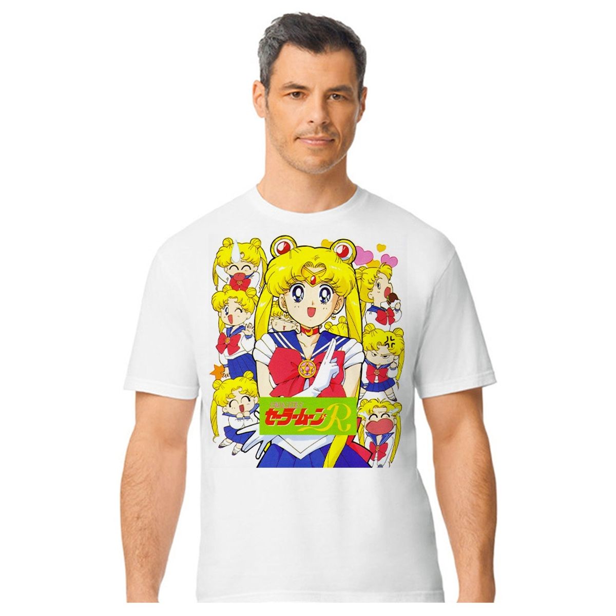 GENERICO - Sailor Moon - Serena - Chibi - Caras - Polera