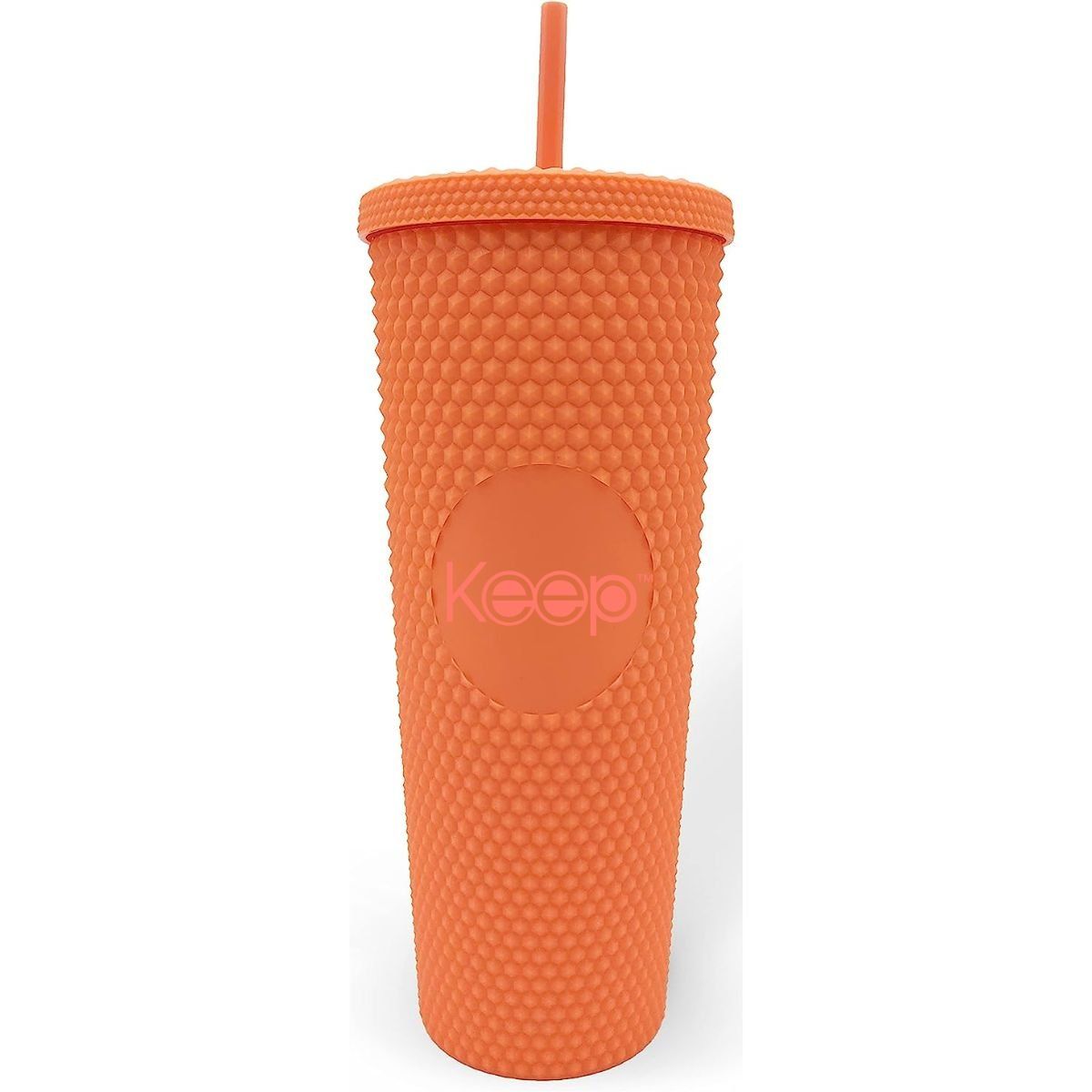 KEEP - Vaso Tumbler Venti Con Bombilla 710ml Keep Naranja - Naranjo
