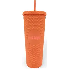 KEEP - Vaso Tumbler Venti Con Bombilla 710ml Naranja - Naranjo