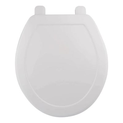 Imagen 2 del producto Tapa Baño WC Asiento Inodoro Redondo Universal 42x39x4 CM Blanco